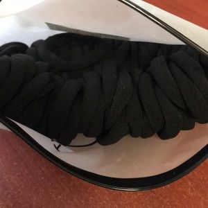Black Hair Ties (100 pcs)